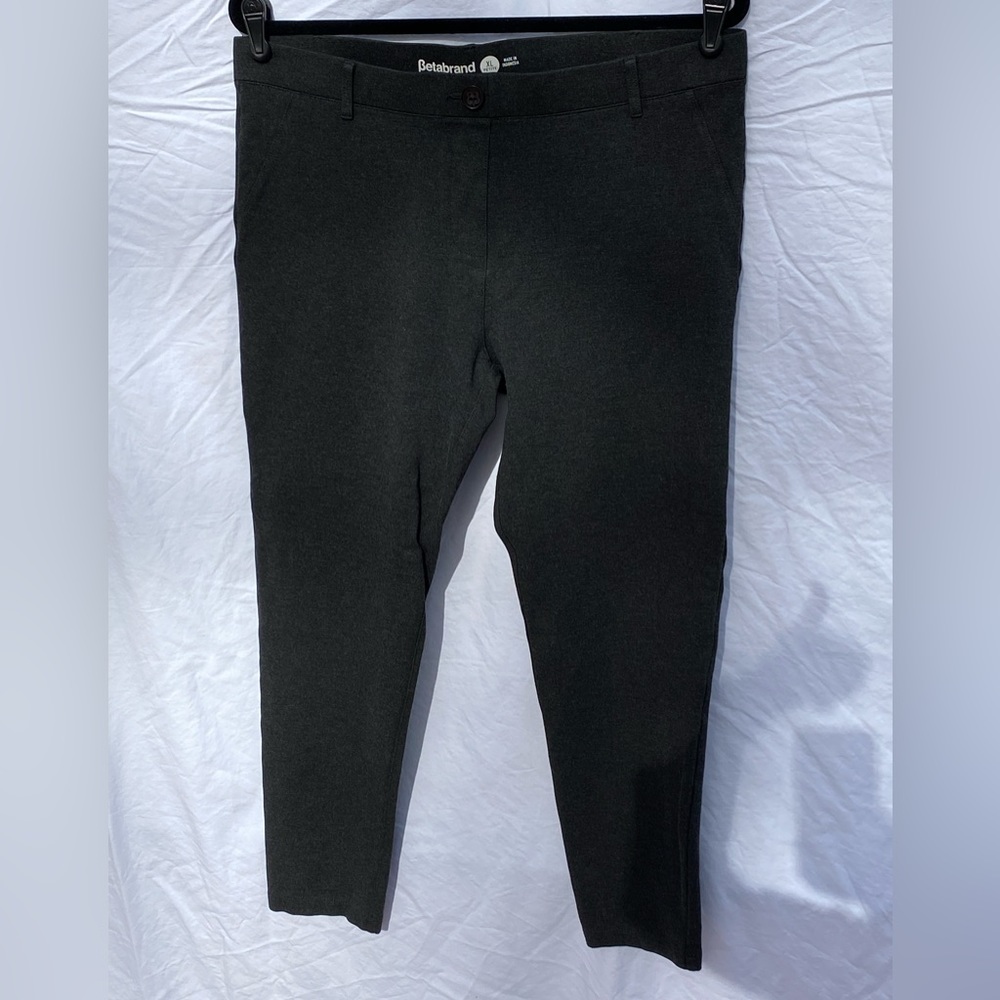 Betabrand Dress Pant Yoga Pants. Skinny, ankle-length. Petite size extra large.